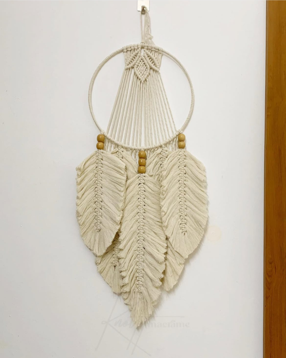 macrame dream catcher2- knotty macrame