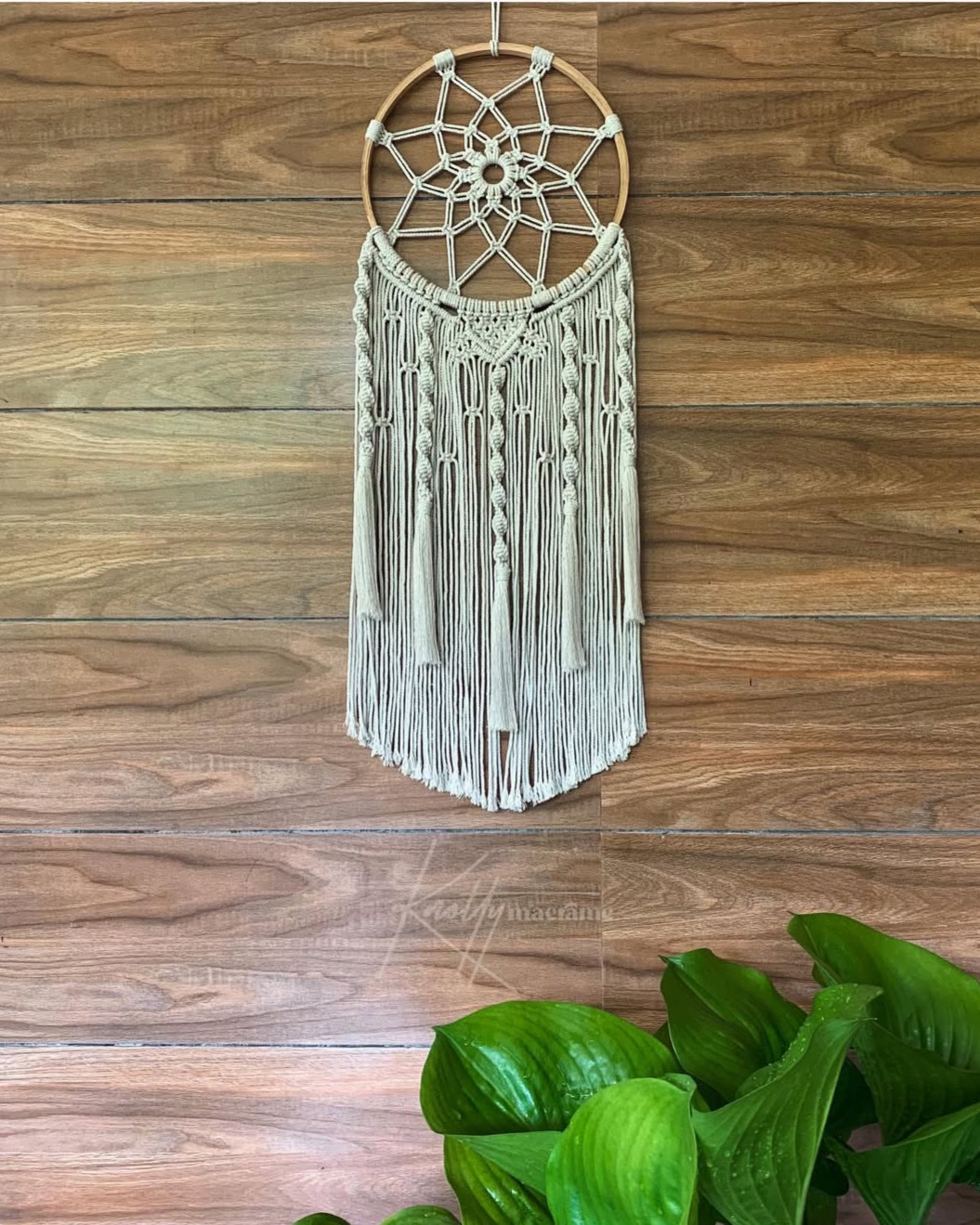 macrame dream catcher3-knotty macrame