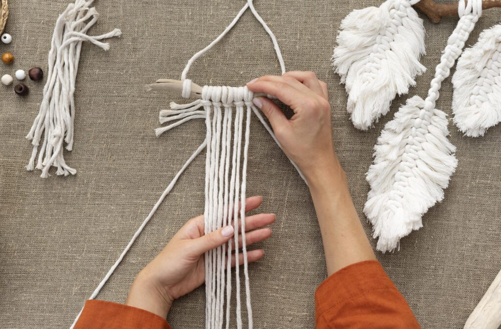 macrame art- knotty macrame